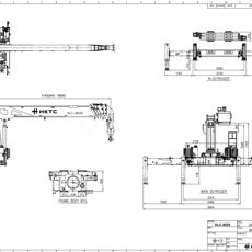 КМУ HKTC hlc 8026S на шасси УРАЛ С35510 (седельный тягач)