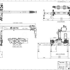 КМУ HKTC hlc 7016L на шасси КАМАЗ 65116 (седельный тягач)